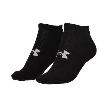 Kit de Meias Cano Baixo Under Armour Core Cotton NS  - Adulto - 3 Pares