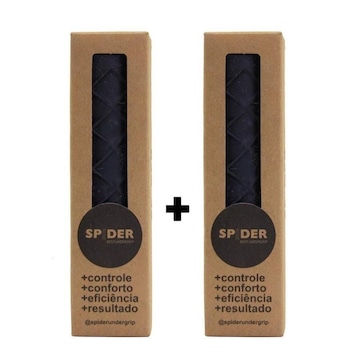 Kit 2x Undergrip Spider Grip de Borracha Beach Tennis Padel