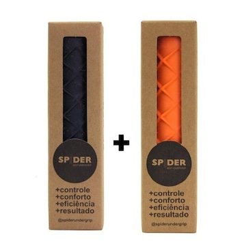 Kit 2x Undergrip Spider Grip de Borracha Beach Tennis Padel