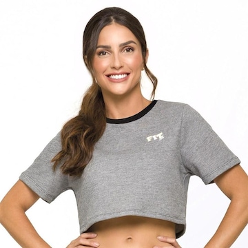 Blusa Cropped Selene - Feminina