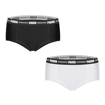 Kit de Calcinhas Puma Mini Boxer - Adulto- 2 Unds