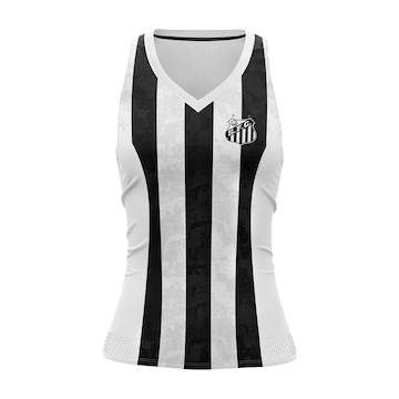 Camiseta Regata do Santos Braziline Clipped - Feminina