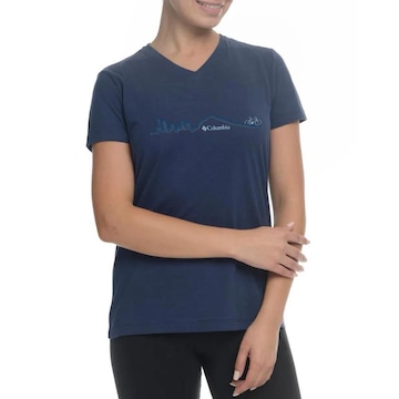 Camiseta Columbia South Rim Bicycle - Feminina