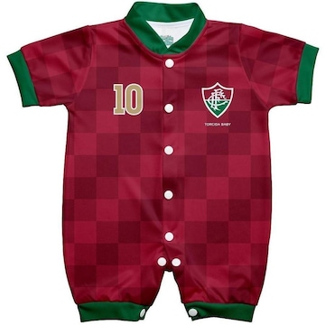 Macacão do Fluminense Torcida Baby 005 S - Infantil