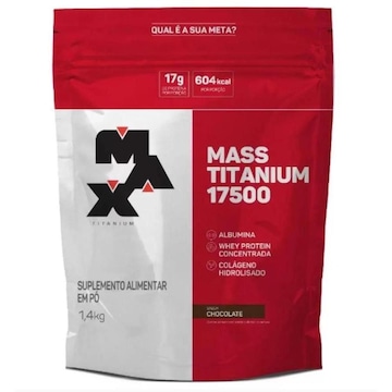 Hipercalorico Mass Max Titanium - Chocolate - 1,4Kg