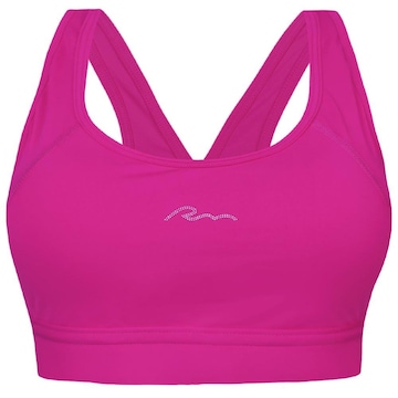 Top Fitness com Bojo Rola Moça RM Compression - Feminino