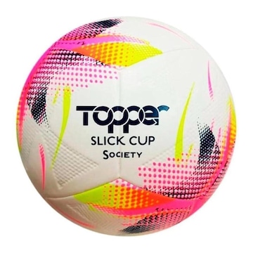 Bola de Futebol Society Topper Slick Cup