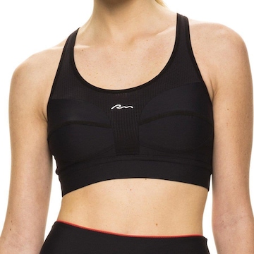 Top Fitness Rola Moça Compression - Feminino