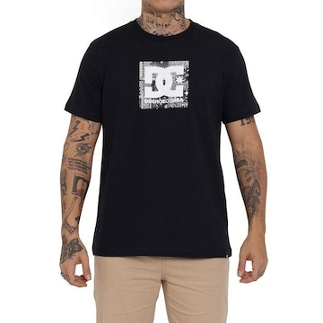 Camiseta DC Shoes Square Star Bandana Fill - Masculina