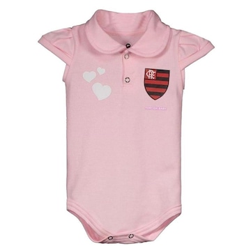 Body Polo Torcida Baby Flamengo 033 XPR - Infantil