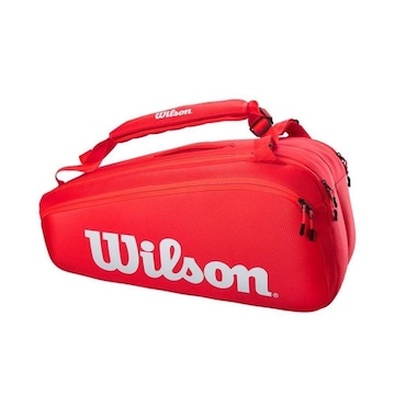 Raqueteira de Tênis Wilson Especial Super Tour 9 PK - Até 9 Raquetes