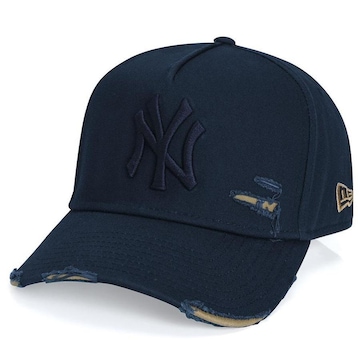 Boné Aba Curva New Era 940AF Damage New York Yankees - Strapback - Adulto