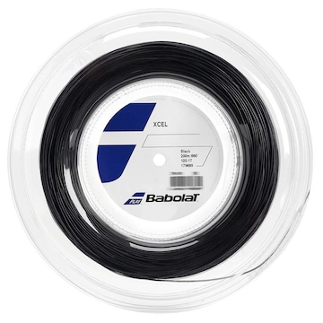 Corda Babolat Xcel Rolo com 200 Metros - 17L 1.25mm