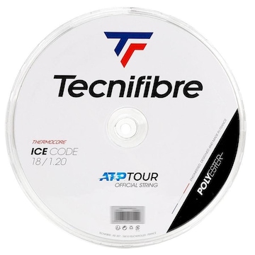 Corda Tecnifibre Ice Code Rolo com 200 Metros - 18L 1.20mm