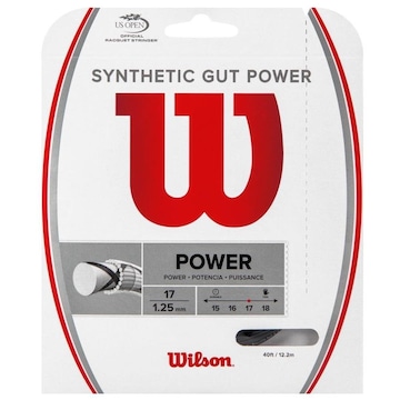 Corda Wilson Synthetic Gut Power Set Individual - 17L 1.25mm