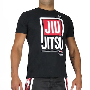 Camiseta Venum Jiu Jitsu Grau