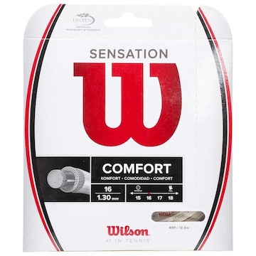 Corda para Raquete Wilson Sensation 16L 1,30mm