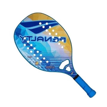 Raquete de Beach Tennis Penalty Carbon 3K Silver XXII - Adulto