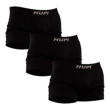 Kit Cueca Boxer Hupi Para Seamless - 3 Unidades - Adulto