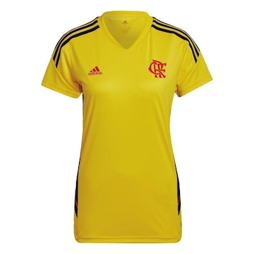 Camisa Treino do Flamengo Condivo 22 adidas - Feminina