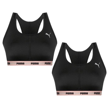 Kit Top Fitness Puma Nadador com Bojo - Feminino - 2 unidades
