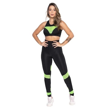 Conjunto Fristyle Fitness Academia - Feminino