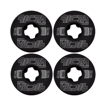 Roda de Skate Ricta Freamework Sparx Black 99A - 53mm