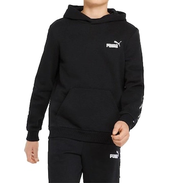 Blusão com Capuz Puma Tape Hoodie - Infantil