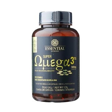 Super Omega 3 TG 500mg Essential Nutrition - 240 Caps