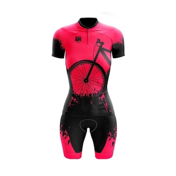 Conjunto GPX de Ciclismo: Bermuda + Camisa Bike Colors - Feminino