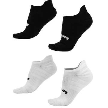 Kit Meia Invisível Hupi Corrida Running Pro com 02 Pares - 36 ao 42 - Adulto