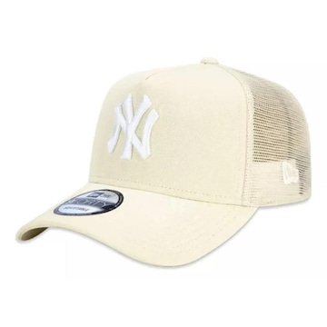 Boné Aba Curva New Era 940 A-Frame Mlb New York Yankees Trucker Snapback - Adulto