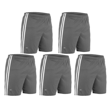 Kit de Calção Elite Essential Oreste Granillo - Masculino - 5 unidades