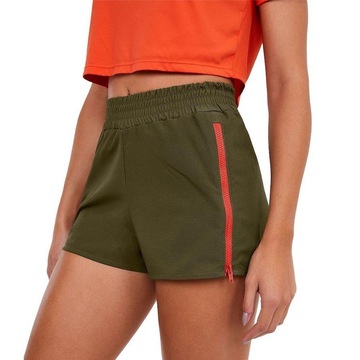 Shorts Alto Giro 2 em 1 Tecnospan - Feminino