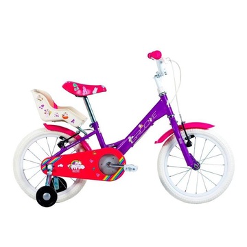 Bicicleta Unicórnio Groove Unilover - Aro 16 - V-Brake - Infantil
