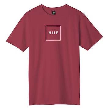 Camiseta Huf Essentials Box Logo - Masculina