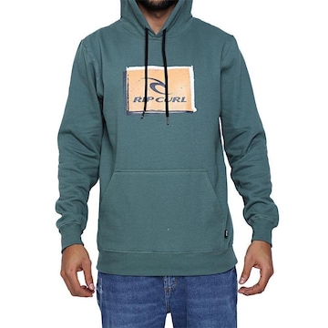 Blusão de Moletom Rip Curl Icon Trash Hood - Masculino