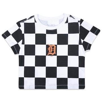 Camiseta New Era Cropped Detroit Tigers MLB Energy Spirit - Feminina