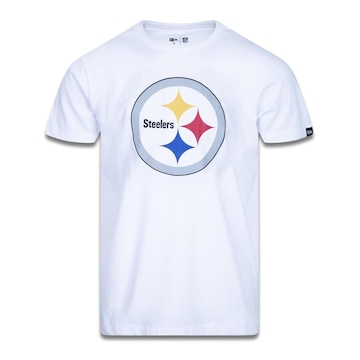 Camiseta New Era Plus Size Pittsburgh Steelers NFL - Masculino