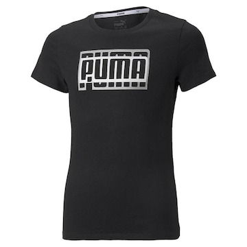 Camiseta Puma Alpha Tee G - Infantil