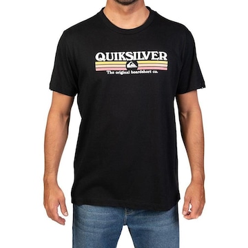 Camiseta Quiksilver Lined Up - Masculina