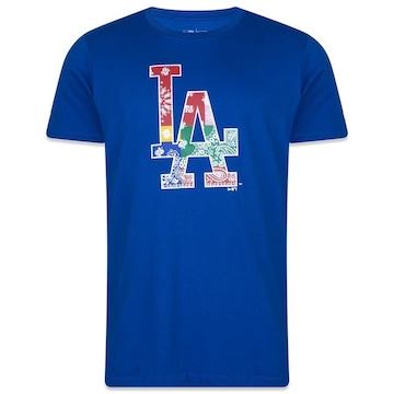 Camiseta New Era Los Angeles Dodgers MLB Street - Masculino
