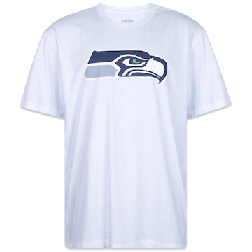 Camiseta New Era Plus Size Seattle Seahawks NFL - Masculino