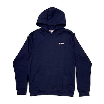 Blusão de Moletom Canguru com Capuz Fila Classic - Masculino