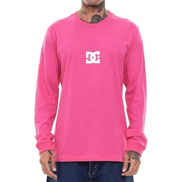 Camiseta DC Shoes Manga Longa Minimal Stripe - Masculina