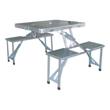 Conjunto de Mesa e Banquetas Dobrável Konrad Nautika