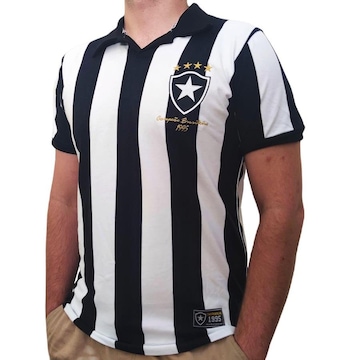 Camiseta Botafogo Retro 1995 Campeão Brasileiro RetrôMania Oficial - Masculina