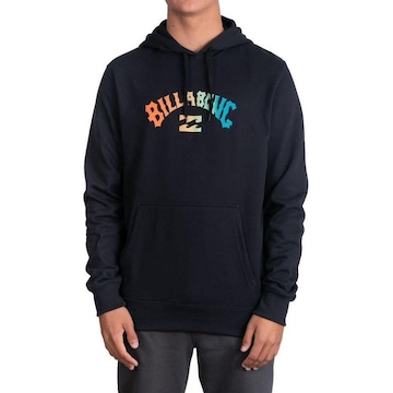 Blusão de Moletom com Capuz Billabong Arch Po Plus Size - Masculino