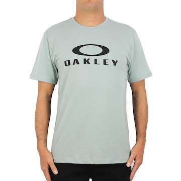 Camiseta Oakley O-Bark Stone Grey - Masculino