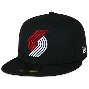 Boné Aba Reta New Era 59Fifty Aba Reta NBA PORTLAND TRAIL BLAZERS Aba Reta Fitted New Era